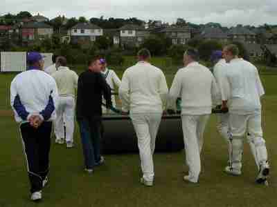 Barry Hodgson manages the rolling team